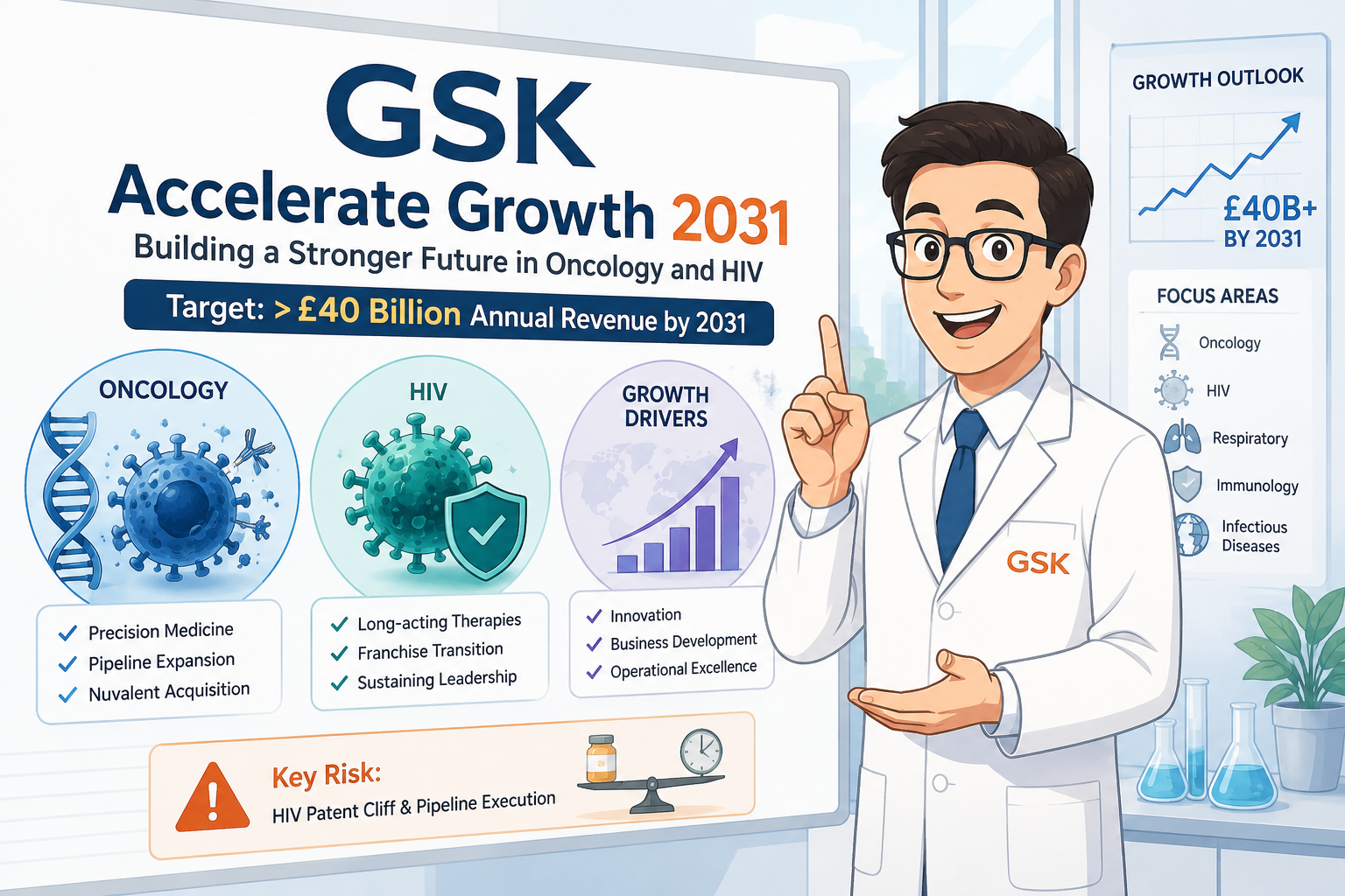 Can GSK Deliver Its £40 Billion Growth Ambition?
