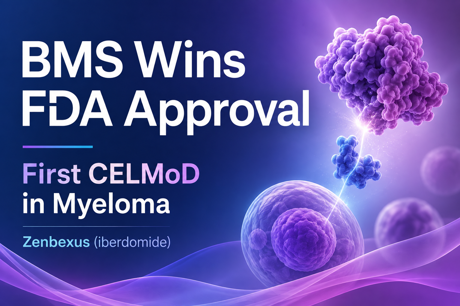 Bristol Myers Squibb (BMS) Wins FDA Approval for the First CELMoD Therapy in Multiple Myeloma