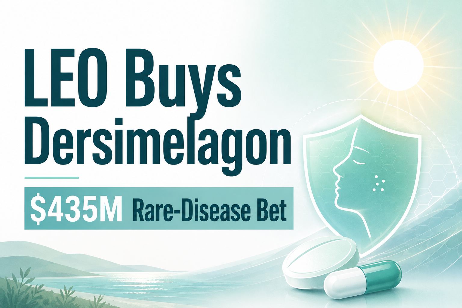 LEO Pharma Bets Up to $435 Million on Oral Therapy for Rare Sunlight-Induced Pain