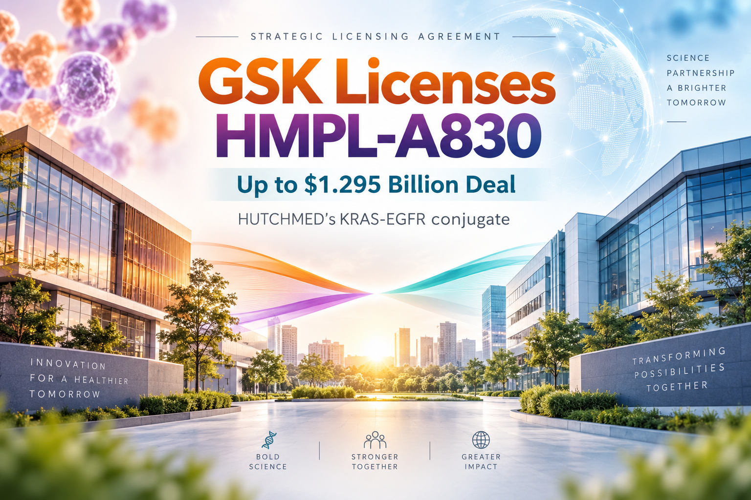 GSK Licenses HUTCHMED’s HMPL-A830 in a Deal Worth Up to $1.295 Billion