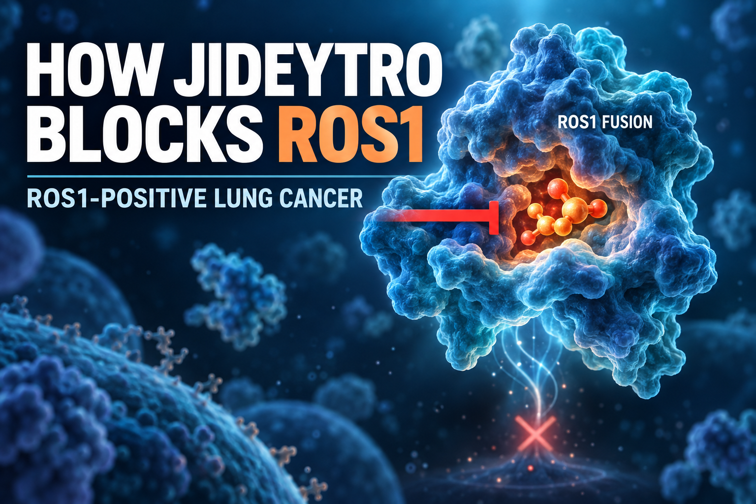 How Jideytro Blocks ROS1 Fusion Signaling in Lung Cancer