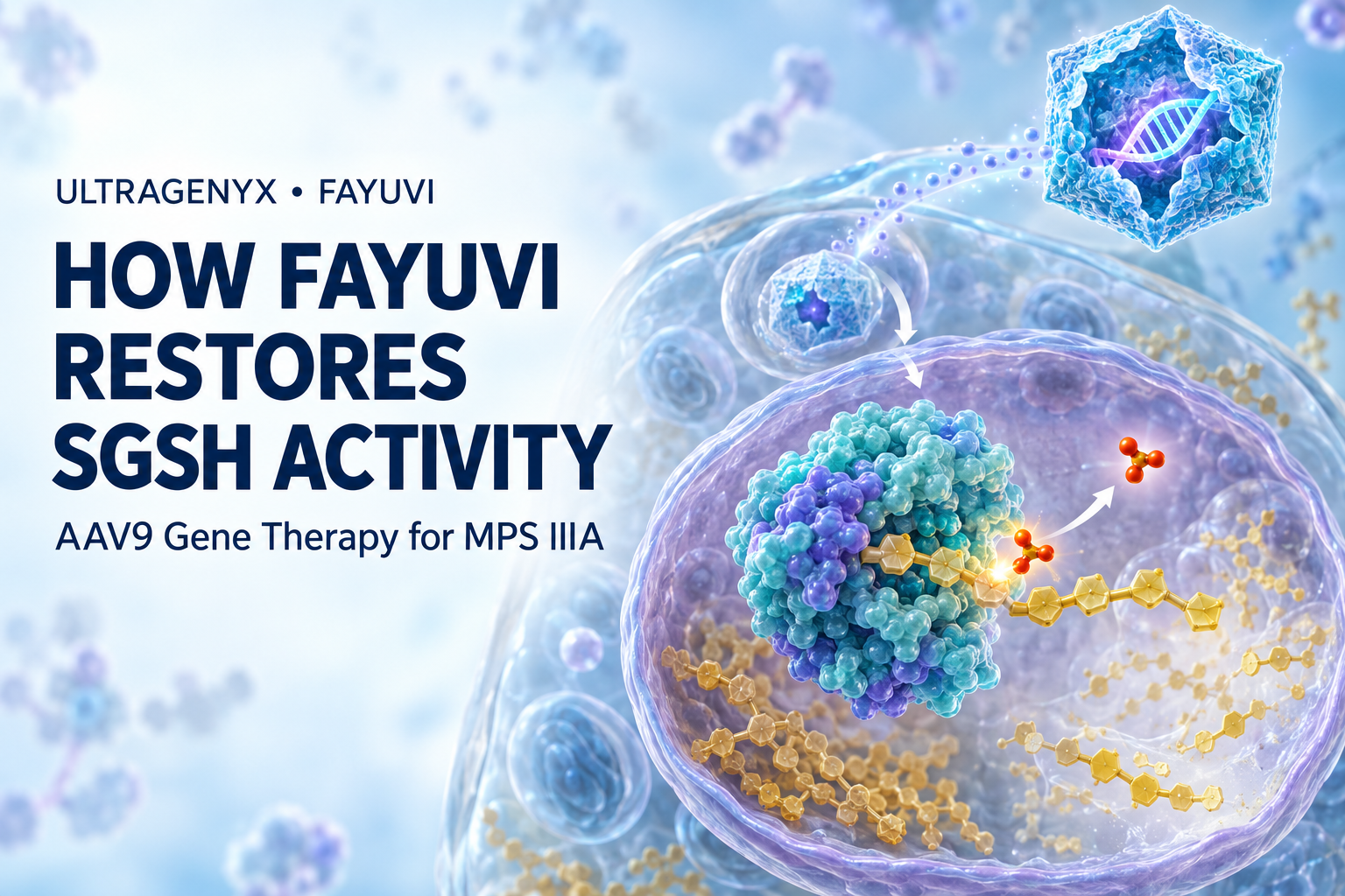 How Fayuvi Restores Lysosomal Heparan Sulfate Degradation in MPS IIIA